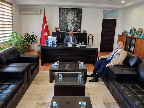 Belediye Başkan Yardımcısı Cemal Ogün Kürümoğlu Kaymakamımızı Ziyaret Etti