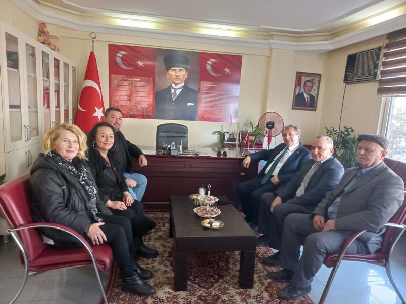 Kaymakamımız Sayın Dr. Ahmet Naci HELVACI Muhtarlar Derneğini Ziyaret Etti