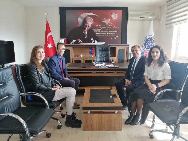 Kaymakamımız Sayın Dr. Ahmet Naci HELVACI  Meslek Yüksek Okulunu Ziyaret Etti